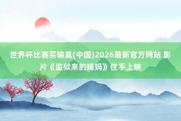 世界杯比赛买输赢(中国)2026最新官方网站 影片《监狱来的姆妈》住手上映