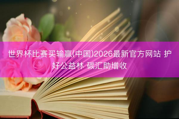 世界杯比赛买输赢(中国)2026最新官方网站 护好公益林 碳汇助增收